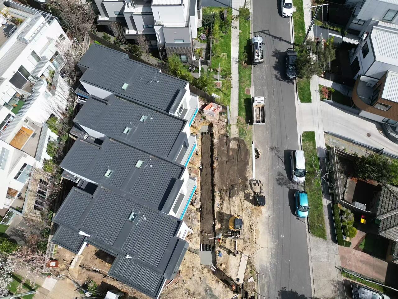 Civil construction and drainage