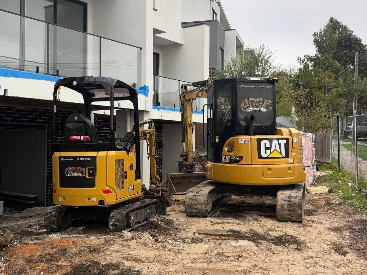 Charm Excavation fleet on site